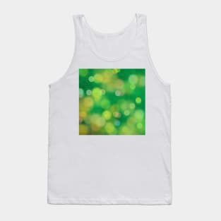 The Magic Of Christmas Pattern (green) Tank Top